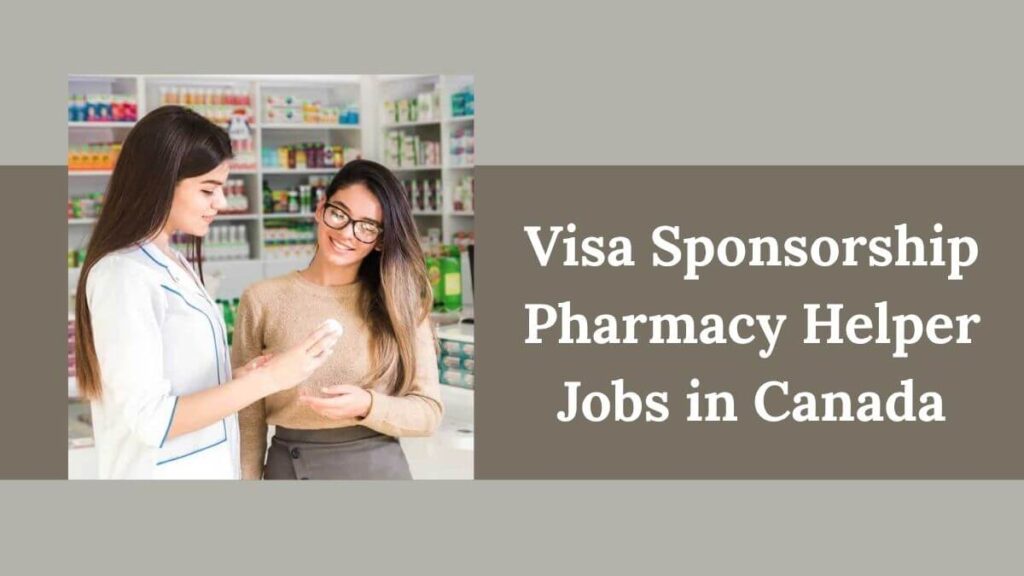 $60,000 Pharmacy Technician Jobs in UK with Visa Sponsorship in 2026/2027?
