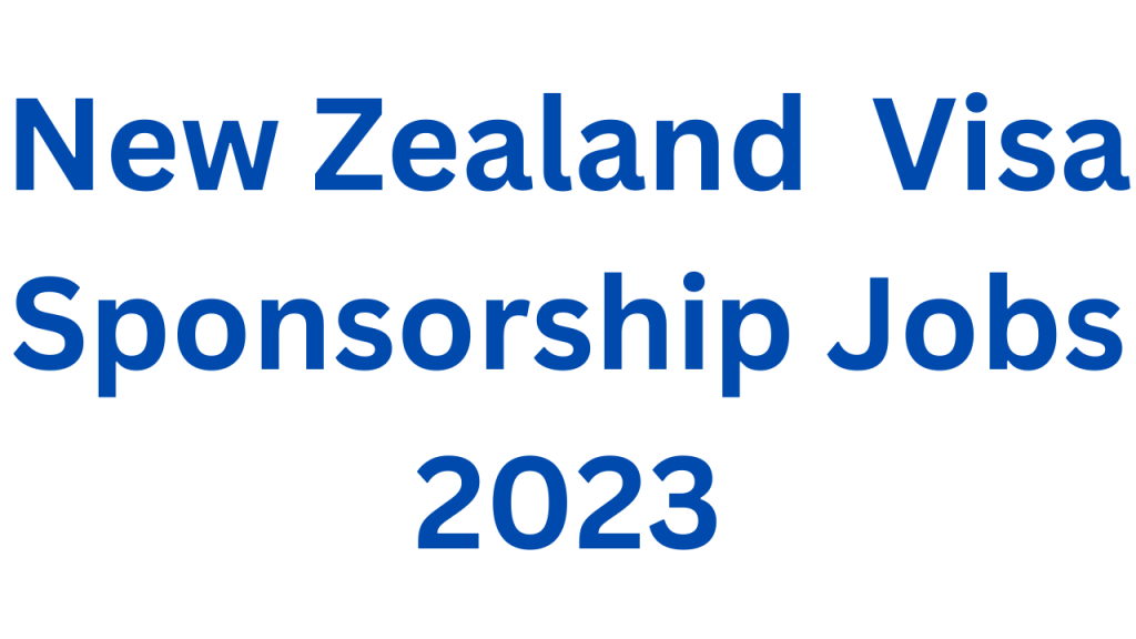 $80,000 Project Manager Jobs in New Zealand With Visa Sponsorship 2026